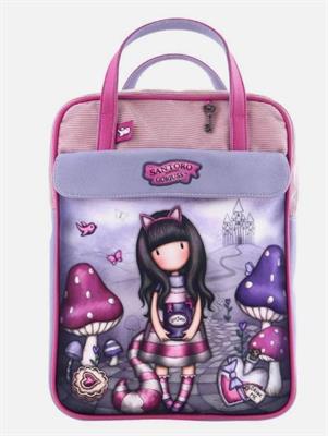 ZAINO GRANDE GORJUSS  CHESHIRE CAT SANTORO