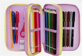 ASTUCCIO 3 ZIP COMPLETO SCUOLA MOFU MOFU UNICORNO