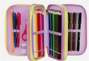 ASTUCCIO 3 ZIP COMPLETO SCUOLA MOFU MOFU UNICORNO