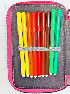 ASTUCCIO 3 ZIP COMPLETO SCUOLA MOFU MOFU UNICORNO