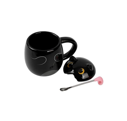 I-TOTAL TAZZA CON LINGUA NERA