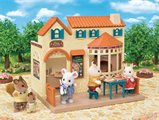 VILLAGE PIZZERIA SYLVANIAN FAMILIES