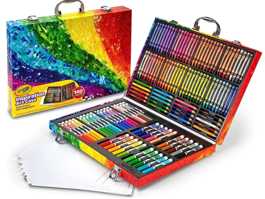 CRAYOLA- GAME, MULTICOLORE, 140 COUNT (PACK OF 1)