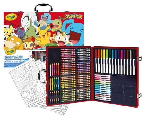 CRAYOLA - VALIGETTA DELL'ARTISTA POKEMON