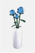 FIORE ROSA BLU ROSE MATTONCINI COMPATIBILI LEGO