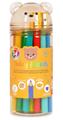 LEGAMI - SET DI 24 MATITE COLORATE CON TEMPERINO TEDDY FRIENDS