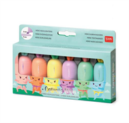 SET DI 6 MINI EVIDENZIATORI LEGAMI