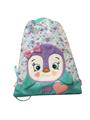 ZAINO COULISSE SAKKY BAG MOFU MOFU PINGUINO VERDE