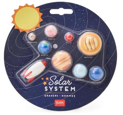 LEGAMI - SOLAR SYSTEM, SET DI 9 GOMME