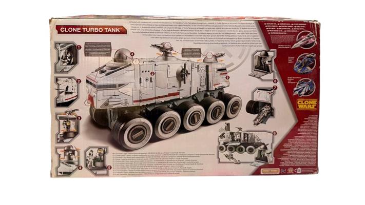 STAR WARS CLONE WARS TURBO TANK VEHICLE