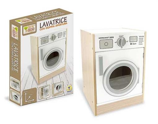 FATTO DI LEGNO - LAVATRICE CON DOPPIA APERTURA