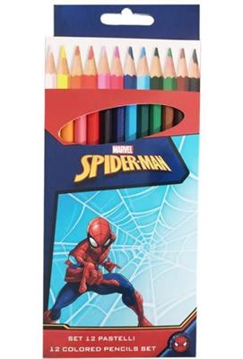 MARVEL SPIDER-MAN - SET 12 PASTELLI