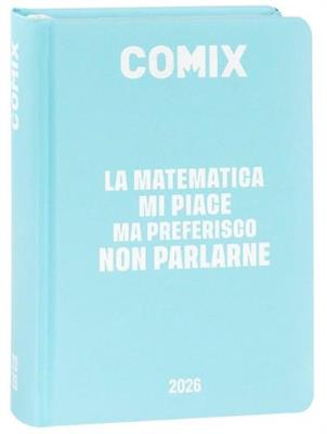 COMIX - DIARIO GIORNALIERO 16 MESI, DIARIO SCUOLA 2025-2026