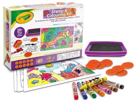 CRAYOLA - SET TIMBRA & COLORA