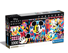 Clementoni Puzzle Panoramico 1000 Pezzi 'TOPOLINO & MINNIE