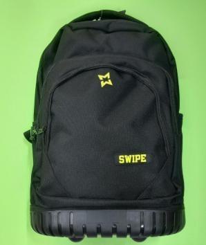 TROLLEY ZAINO SWIPE NERO/GIALLO