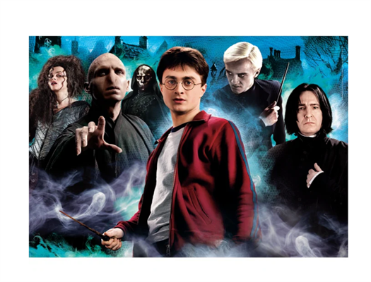 Puzzle Harry Potter 1000 pezzi Clementoni multicolore