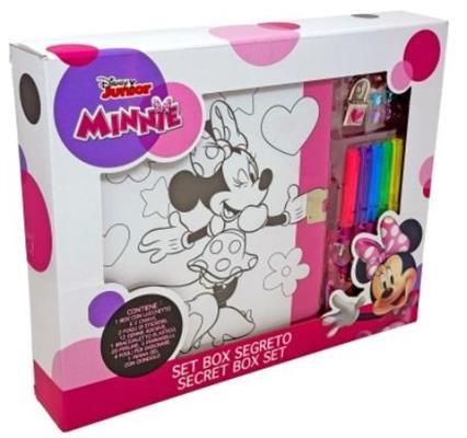 DISNEY MINNIE - SET BOX SEGRETO CON ACCESSORI
