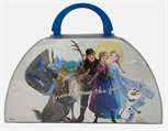 VALIGETTA COLORI FROZEN DISNEY SET CANCELLERIA 51 PEZZI