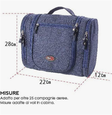 BORSA CABIN GO BLU