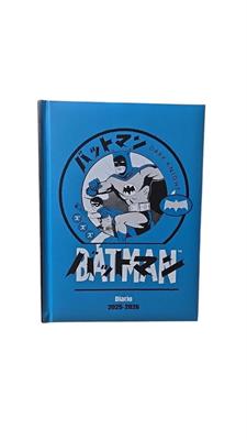DIARIO BATMAN 2025-2026 10 MESI BLU