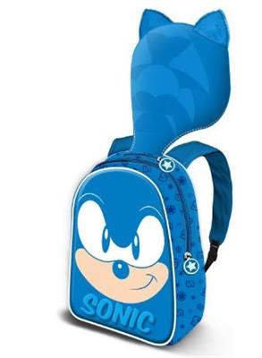 SEGA - SONIC ZAINO CON CAPPUCCIO