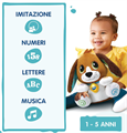 VTECH FIDO, PARLA E GIOCA CON ME, PELUCHE INTERATTIVO