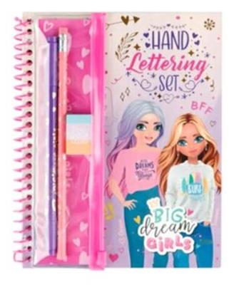 BIG DREAM GIRL SET TACCUINO LETTERING CON ASTUCCIO