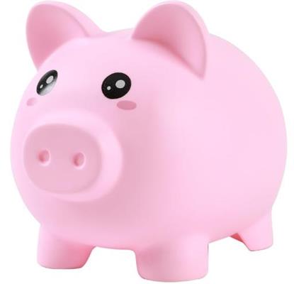 I-TOTAL® - SALVADANAIO DIVERTENTE DECORATIVO (MAIALE ROSA)