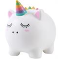 I-TOTAL® - SALVADANAIO DIVERTENTE DECORATIVO UNICORNO