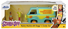 JADA - MYSTERY MACHINE SCOOBY-DOO SCALA 1:24 CON 2 PERSONAGGI