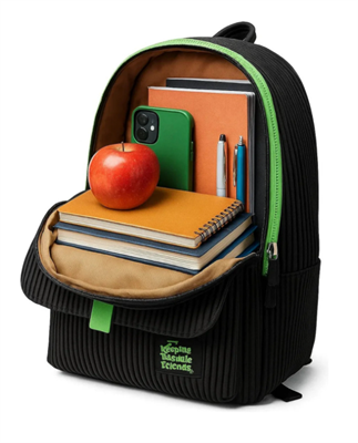 BESMART ZAINO FUSION 2 SCOMPARTI NERO/VERDE