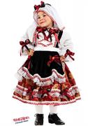 VENEZIANO COSTUME PICCOLA TARANTELLA TAGLIA 3 ANNI