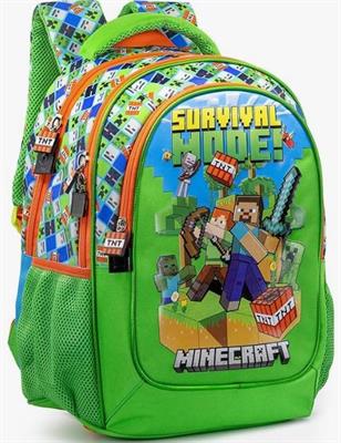 CLONDO ZAINO SCUOLA ELEMENTARE MINECRAFT