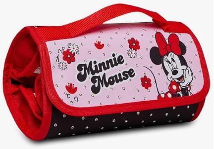 ROTOLO PORTACOLORI MINNIE MOUSE CON PENNARELLI INCLUSI