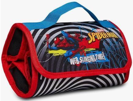 ROTOLO PORTACOLORI SPIDER-MAN CON PENNARELLI INCLUSI