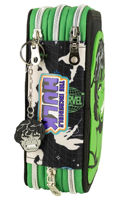 ASTUCCIO 3 ZIP MARVEL HULK