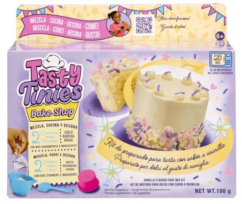 TASTY TINIES-KIT DA CUCINA PER TORTA ALLA VANIGLIA
