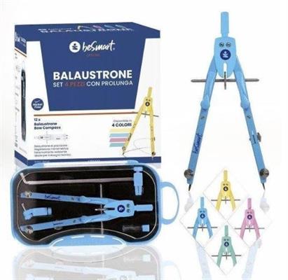 BESMART - BALAUSTRONE 4PZ CON FRIZIONE E PROLUNGA