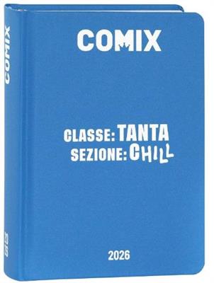 COMIX - DIARIO MINI GIORNALIERO 16 MESI, DIARIO SCUOLA 2025-2026