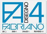 FABRIANO - BLOCCO 20 FOGLI DA DISEGNO - RUVIDO