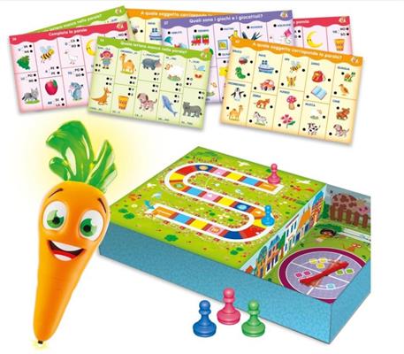 LISCIANI GIOCHI CAROTINA PENNA PARL.1000 DOMANDE