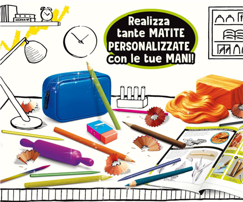 I'M A GENIUS LABORATORIO DELLE MATITE