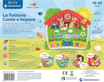 FATTORIA CANTA E IMPARA, GIOCO EDUCATIVO BAMBINI 18-36 MESI