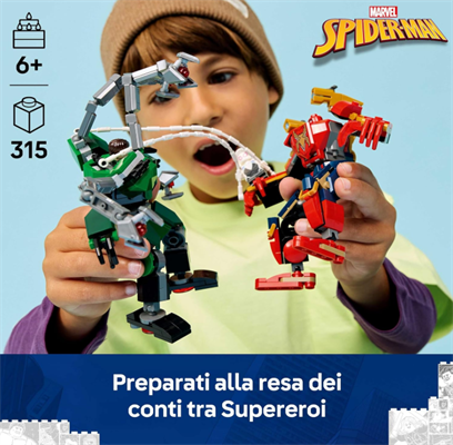 LEGO | MARVEL BATTAGLIA MECH: SPIDER-MAN VS. DOC OCK
