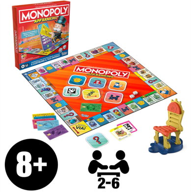 HASBRO GAMING, MONOPOLY APP BANKING