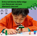 LEGO MINECRAFT AVVENTURA DI STEVE NELLA TAIGA