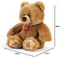 Peluche Orso Bruno 35cm