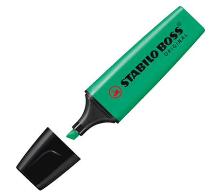 EVIDENZIATORE - STABILO BOSS ORIGINAL - TURCHESE
